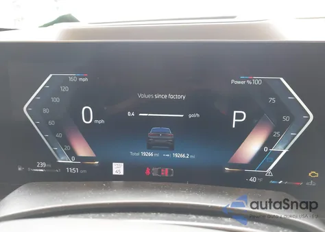 2025 BMW X6 xDrive40I z USA, uszkodzony, nr VIN 5UX33EX05S9Z55414